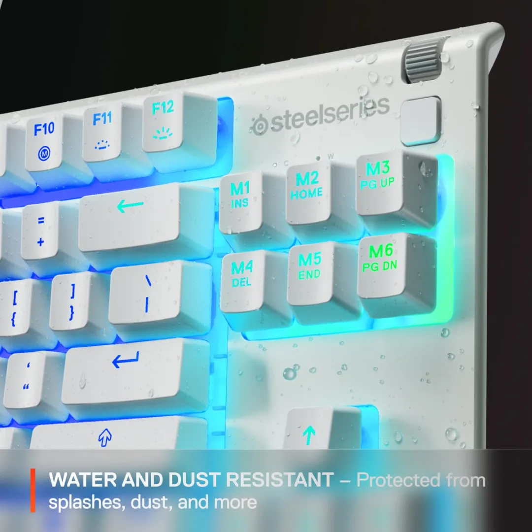 SteelSeries Apex 3 TKL 64908 Gaming Toetsenbord - Wit