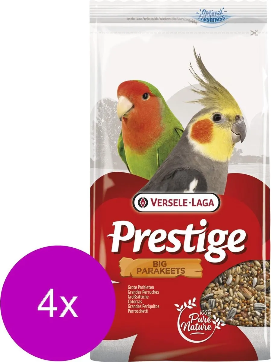 Versele-Laga Prestige Parkietenvoer 4x1kg