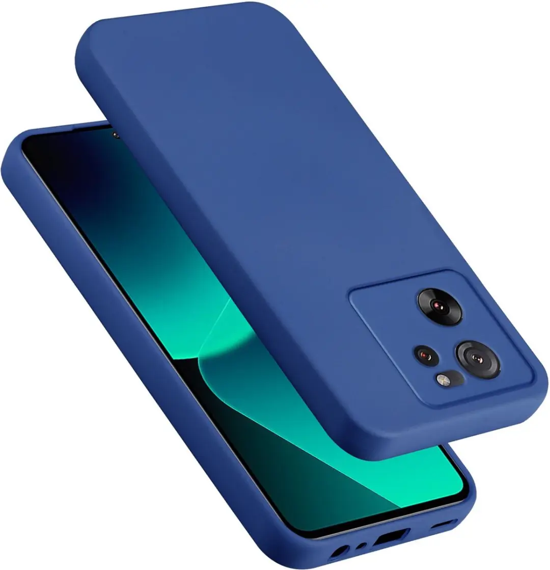 Cadorabo Hoesje geschikt voor Xiaomi 13T / 13T Pro in LIQUID BLAUW
