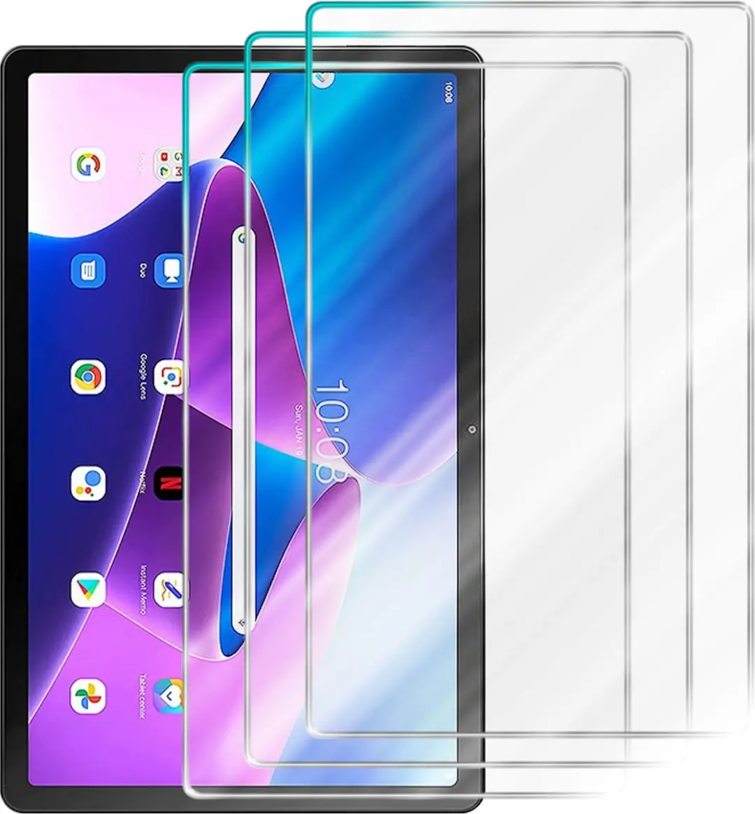 Cadorabo 3x Screenprotector geschikt voor Lenovo Tab M10 3nd