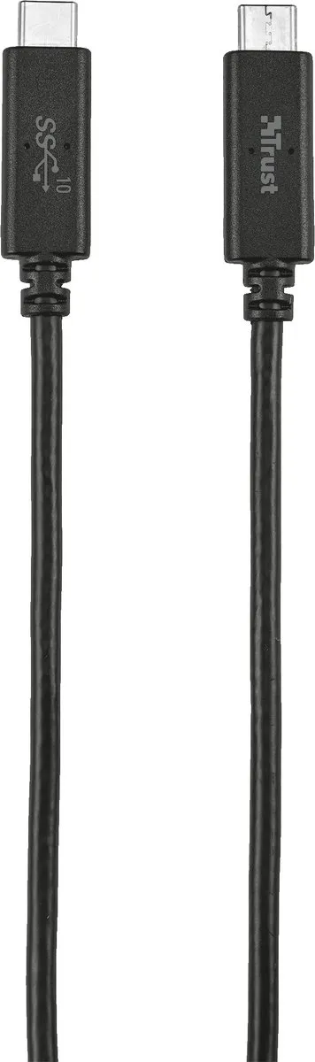 Trust 21178 USB-C Kabel 10Gbps 1m - Zwart