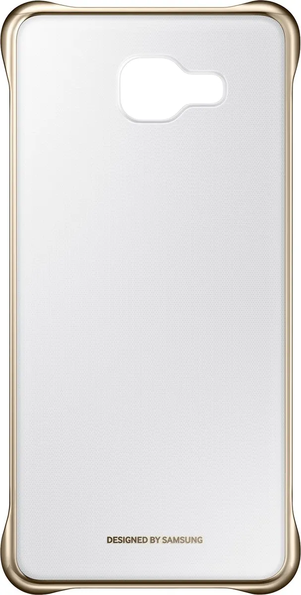 Samsung Clear Cover A510 Galaxy A5 2016 - Goud