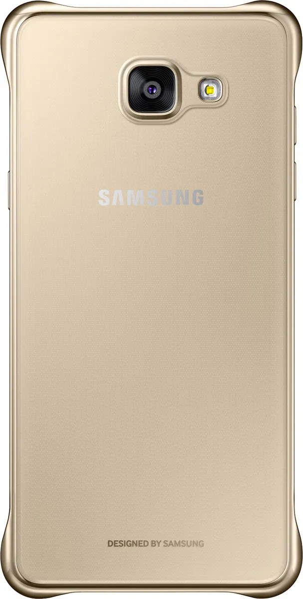 Samsung Clear Cover A510 Galaxy A5 2016 - Goud