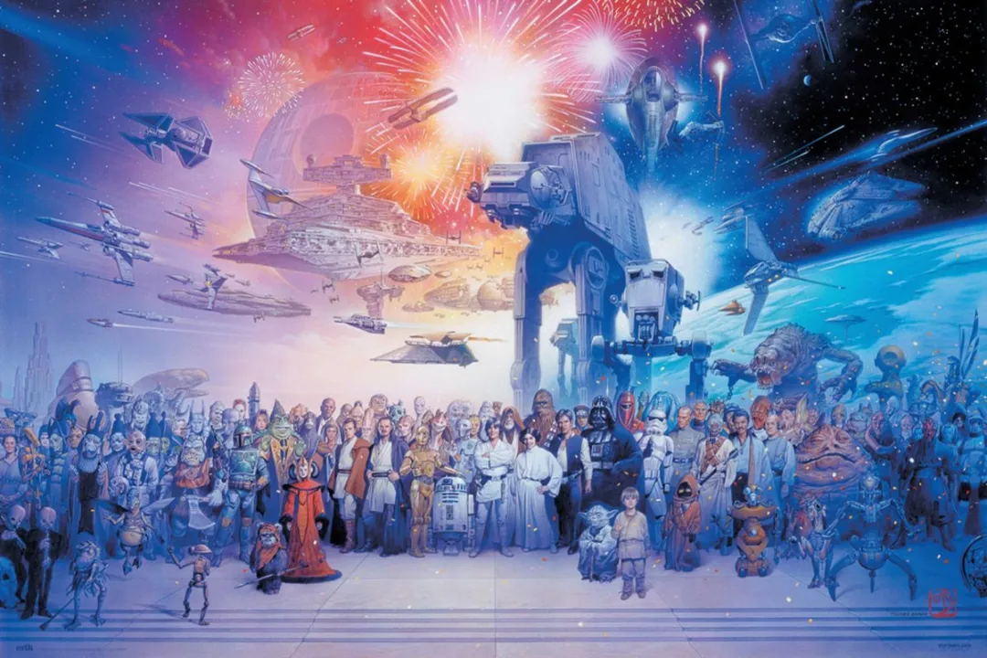 Star Wars Legacy Characters Poster