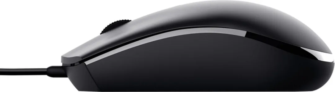 Trust TM-101 Ambidextre USB Optische Muis 1200 DPI - Zwart