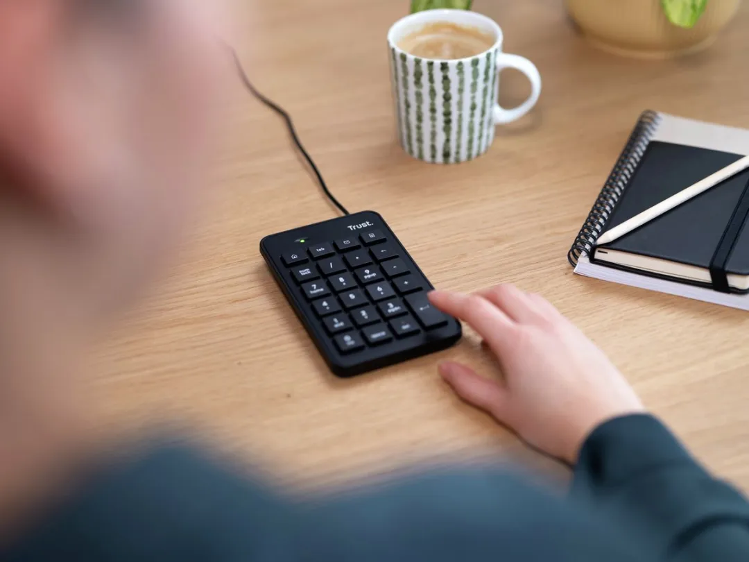 Trust Xalas Numpad 22221 - Zwart - afbeelding 6 van 6
