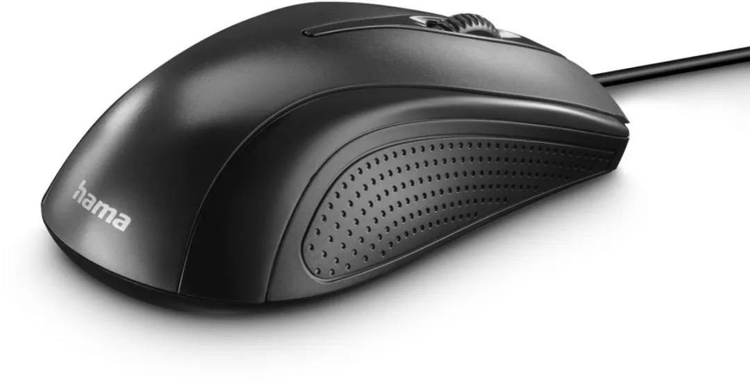 Hama MC-200 Optische Muis - 3 Knoppen - Zwart