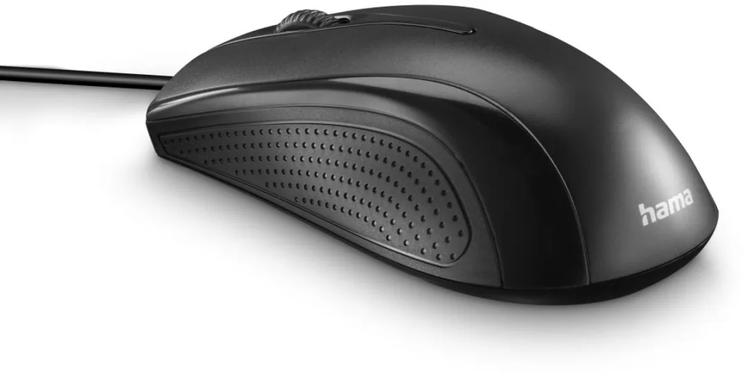 Hama MC-200 Optische Muis - 3 Knoppen - Zwart