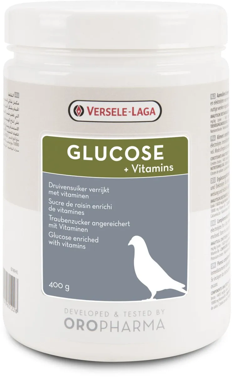Versele-Laga Oropharma Glucose Met Vitamines Duivensupplement 400g