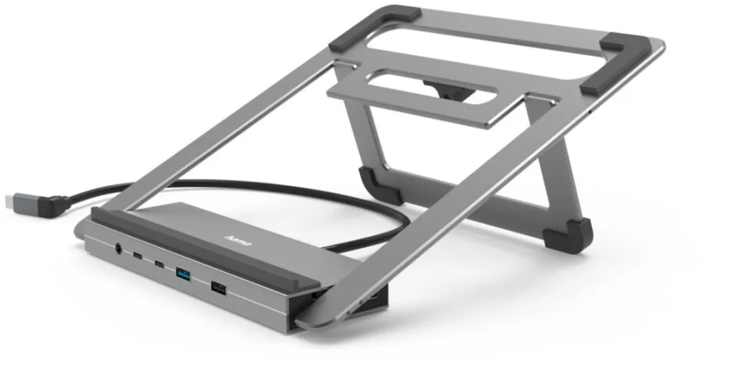 Hama Connect2Office USB-C Laptopdockingstation 00200139 - Grijs - afbeelding 6 van 6