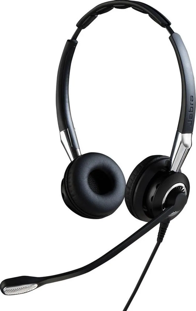 Jabra BIZ 2400 II Duo Headset - QD Connector - Zwart