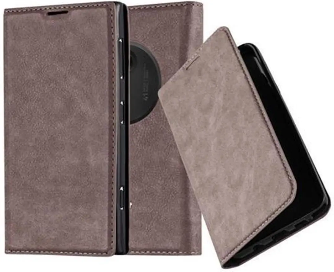 Cadorabo Hoesje geschikt voor Nokia Lumia 1020 in KOFFIE BRUIN