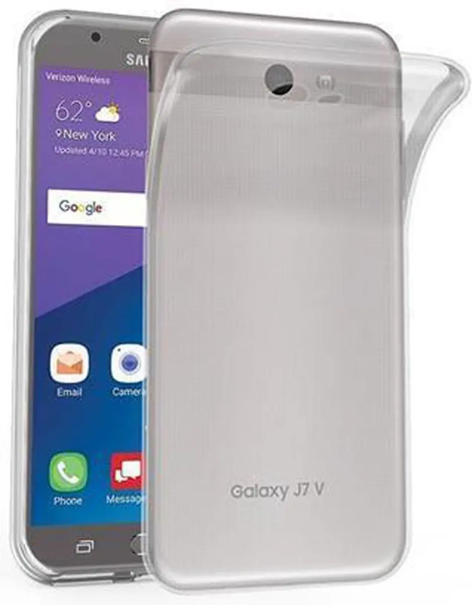 Cadorabo Hoesje geschikt voor Samsung Galaxy J7 2017 US Version in VOLLEDIG TRAN