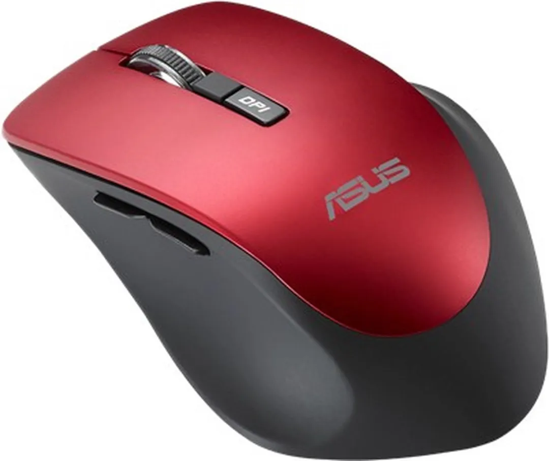ASUS WT425 Draadloze Muis - 1600 DPI - Rood