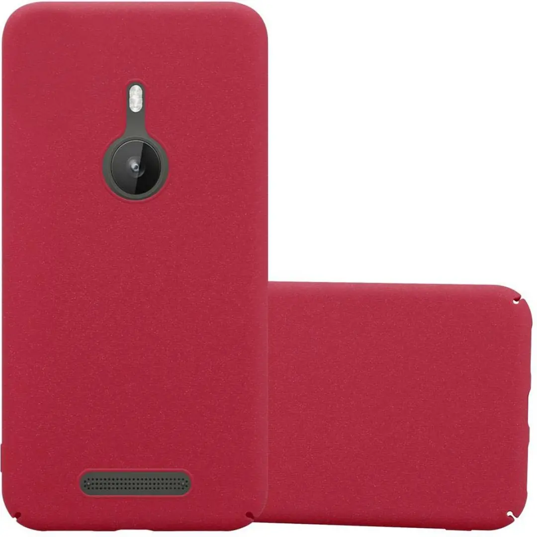 Cadorabo Hoesje geschikt voor Nokia Lumia 925 in FROSTY ROOD