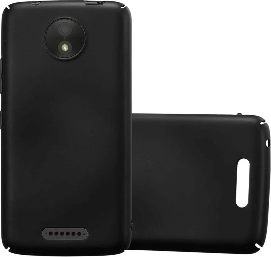Cadorabo Hoesje geschikt voor Motorola MOTO C in METAAL ZWART