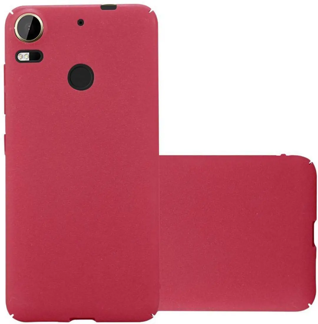 Cadorabo Hoesje geschikt voor HTC Desire 10 PRO in FROSTY ROOD