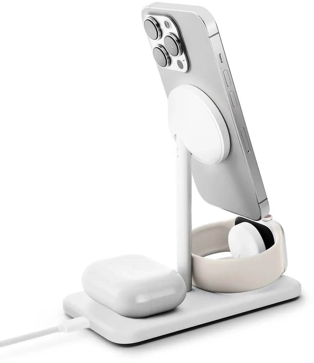 Twelve South HiRise 3 Deluxe TS-2425 Draadloze Oplader - Wit - afbeelding 3 van 6