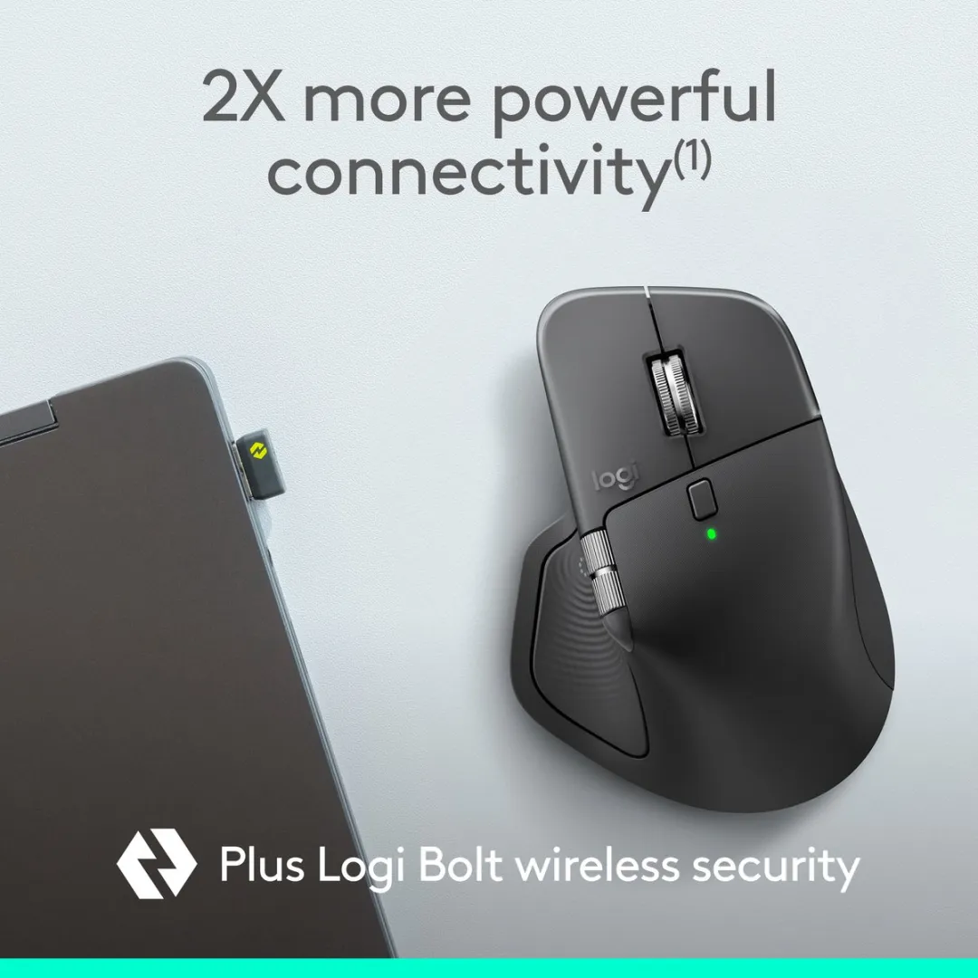 Logitech MX Master 4 910-007617 - Grafiet - afbeelding 6 van 6