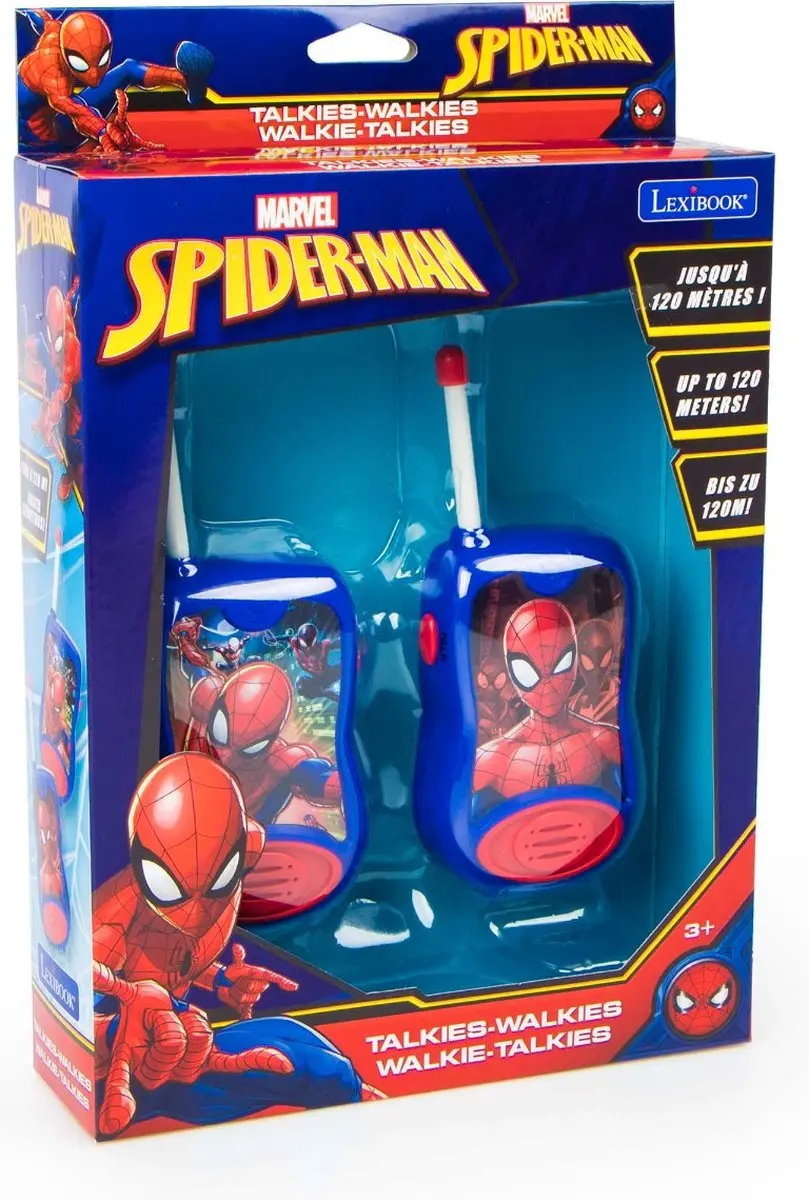 Lexibook Spider-Man Walkietalkies - 120m - afbeelding 3 van 6
