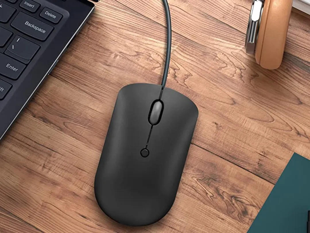 Lenovo 400 USB-C Bedrade Compact Muis GY51D20875 - Zwart