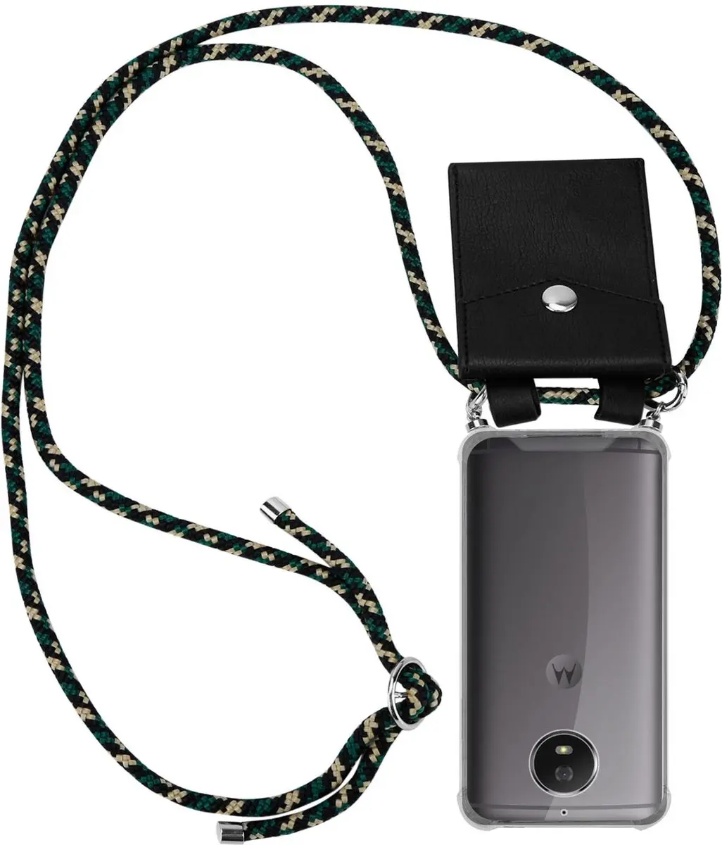 Cadorabo Hoesje geschikt voor Motorola MOTO G5S in CAMOUFLAGE