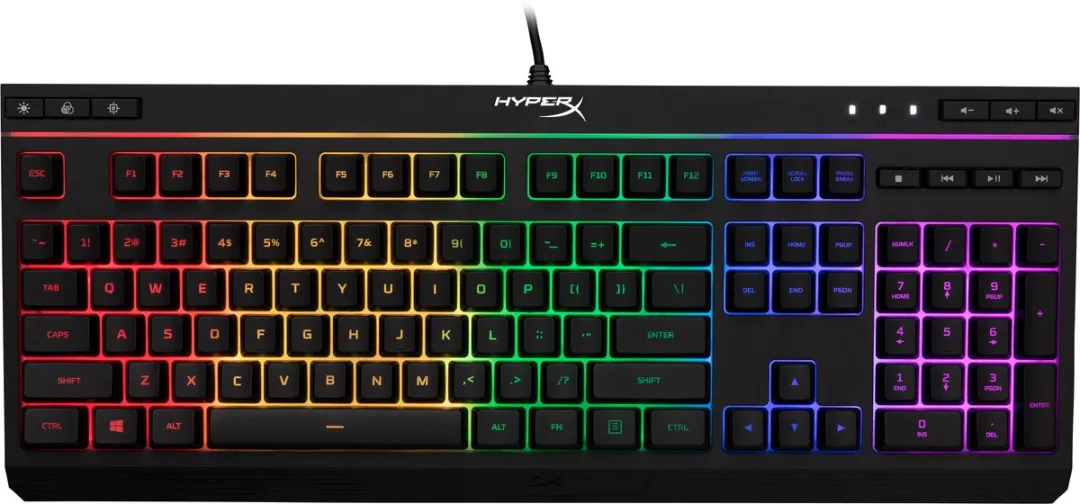 HyperX Alloy Core HX-KB5ME2-US Gaming Toetsenbord - RGB - Zwart