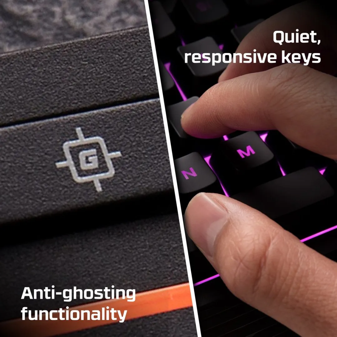 HyperX Alloy Core HX-KB5ME2-US Gaming Toetsenbord - RGB - Zwart