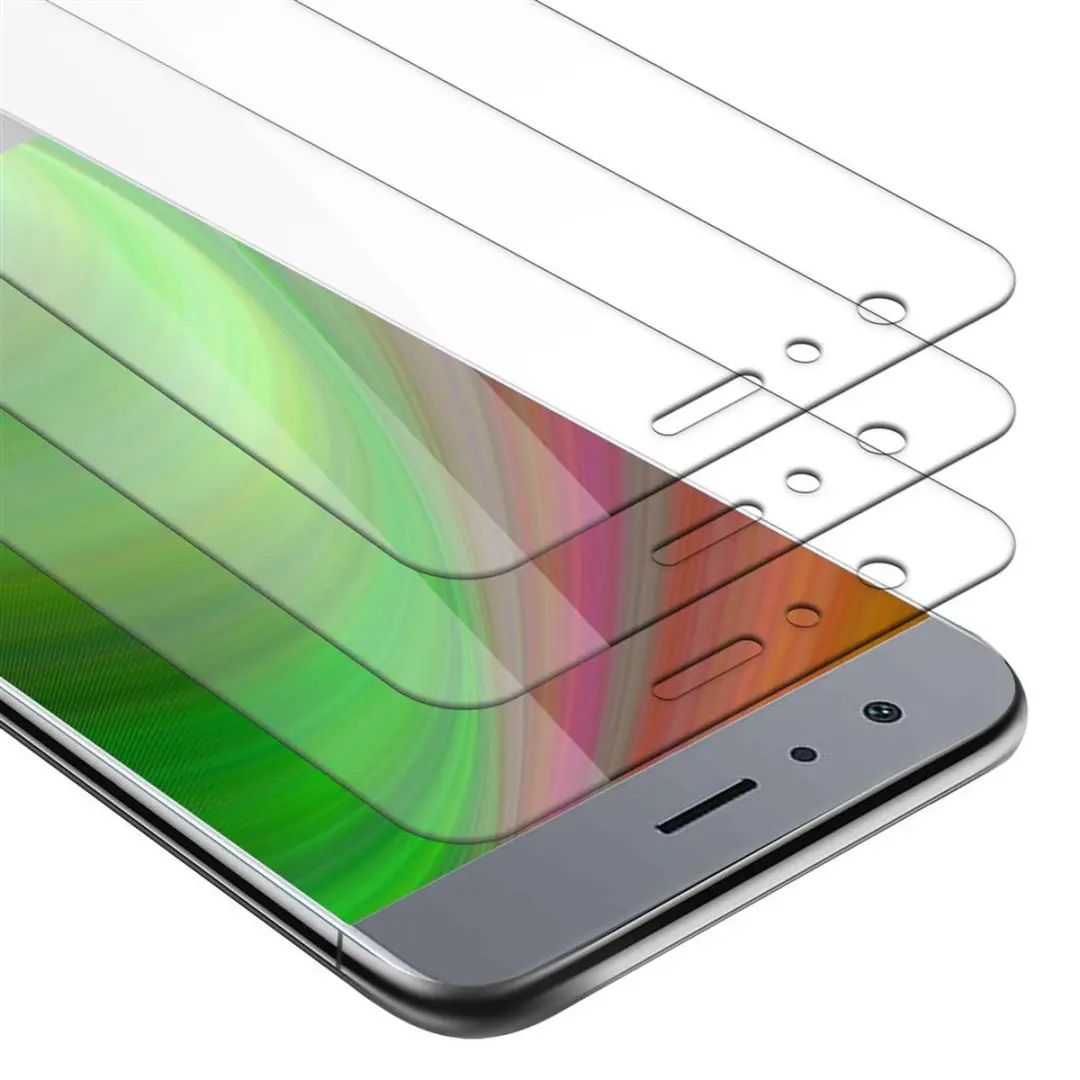 Cadorabo 3x Screenprotector geschikt voor Honor 9