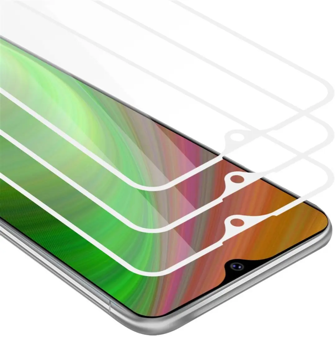 Cadorabo 3x Screenprotector geschikt voor Vivo Y95 Volledig scherm pantserfolie