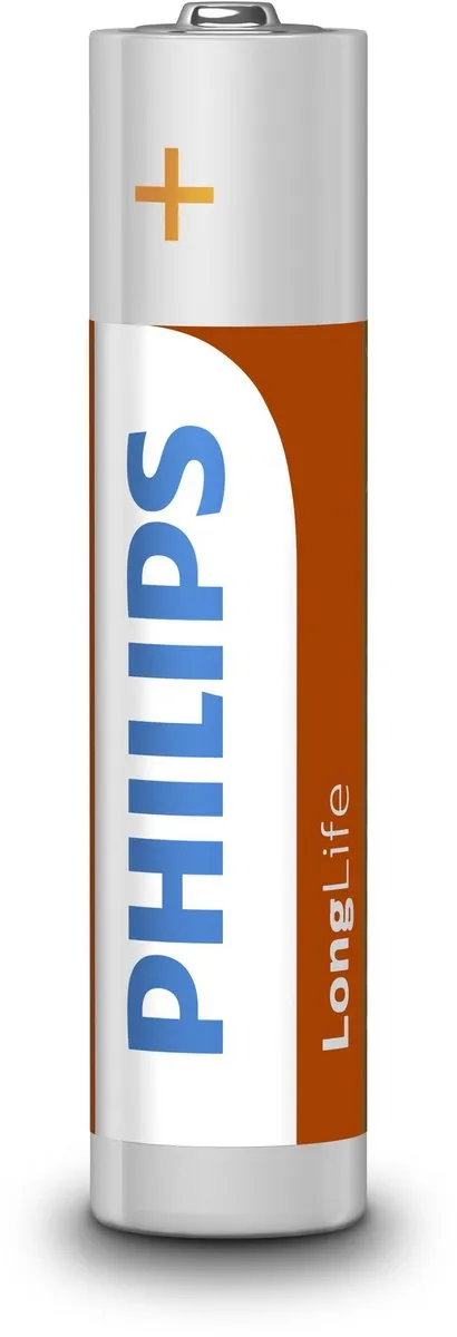 Philips LongLife AAA Batterijen 800mAh