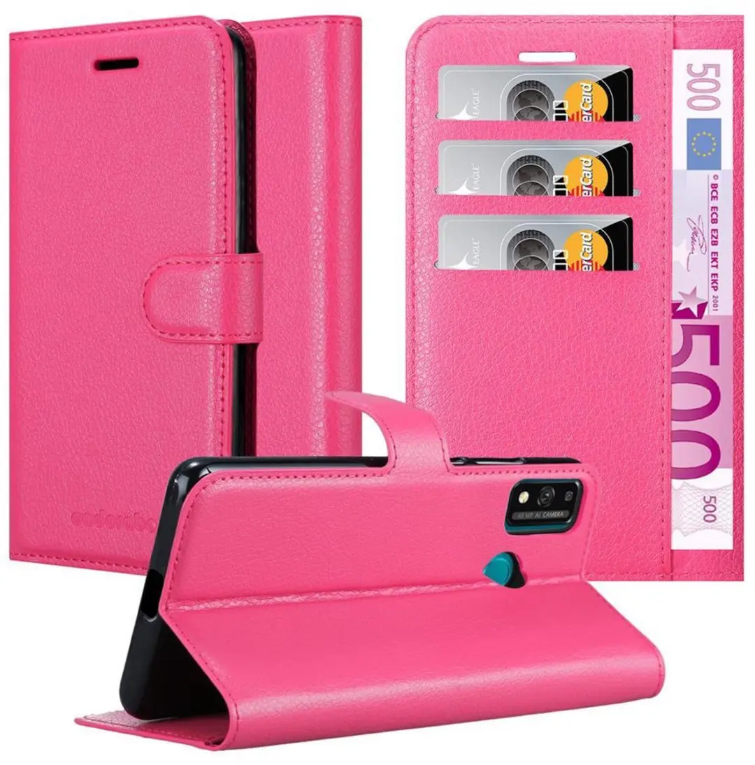 Cadorabo Hoesje geschikt voor Honor 9X LITE in KERSEN ROZE