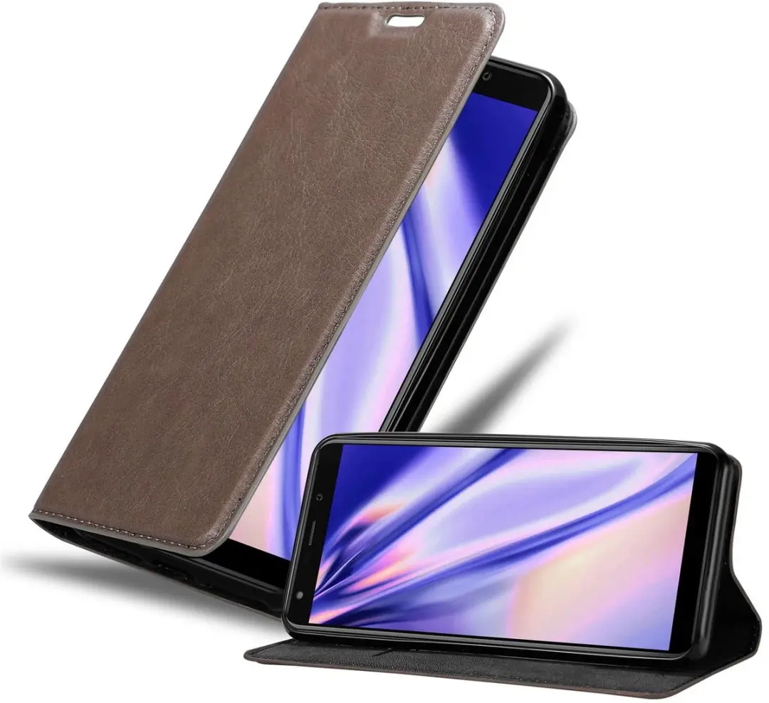Cadorabo Hoesje geschikt voor WIKO Y61 in KOFFIE BRUIN