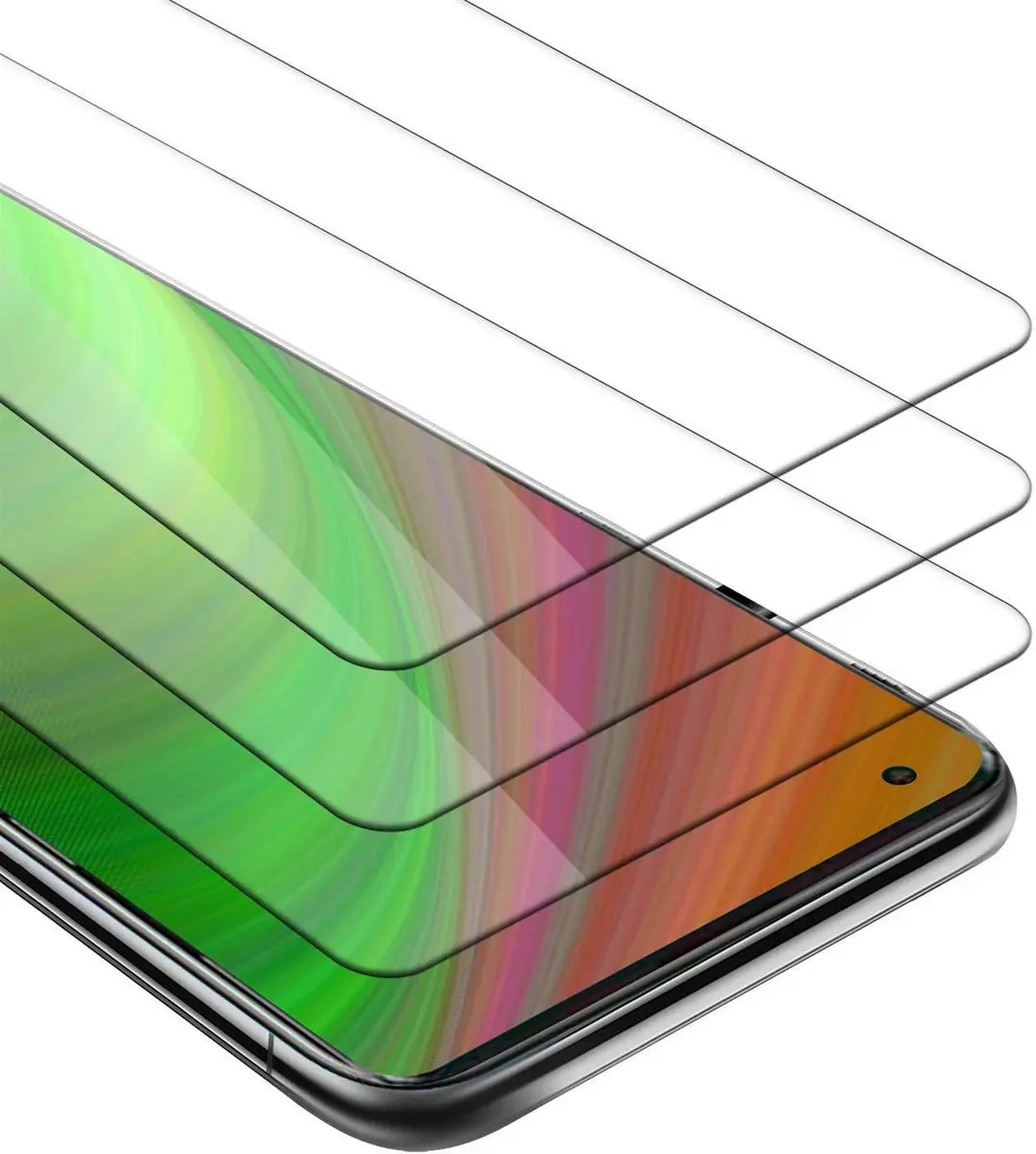 Cadorabo 3x Screenprotector geschikt voor Xiaomi Mi 10 / Mi 10 PRO