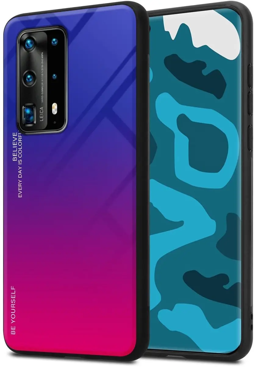Cadorabo Hoesje geschikt voor Huawei P40 PRO / P40 PRO+ in PAARS