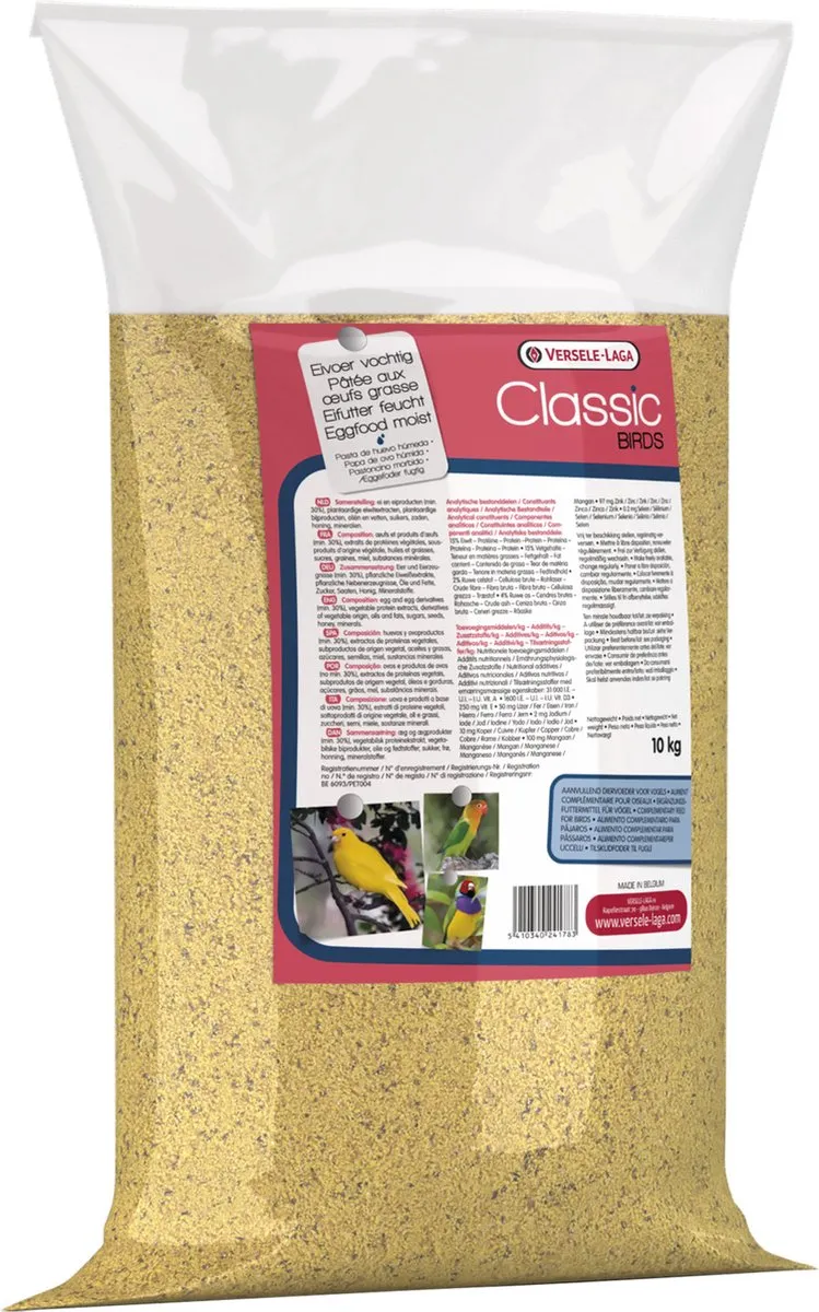 Versele-Laga Classic Eivoer Vochtig 20kg