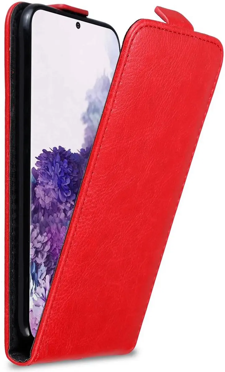 Cadorabo Hoesje geschikt voor Samsung Galaxy S20 PLUS in APPEL ROOD