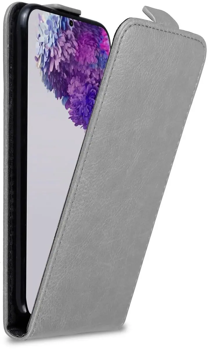 Cadorabo Hoesje geschikt voor Samsung Galaxy S20 ULTRA in TITANIUM GRIJS