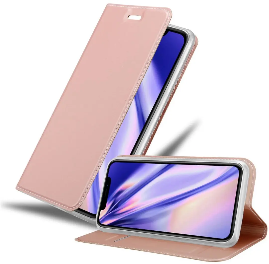 Cadorabo Hoesje geschikt voor Apple iPhone 11 PRO MAX in CLASSY ROSE GOUD