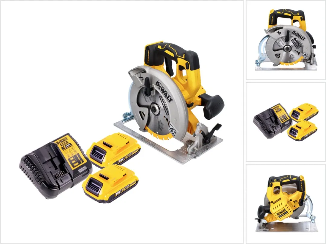 DeWalt DCS 570 D2 Accucirkelzaag 18V