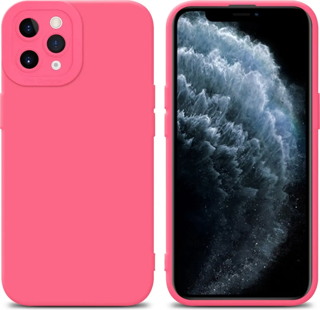 Cadorabo Hoesje geschikt voor Apple iPhone 11 PRO MAX in FLUID ROOD