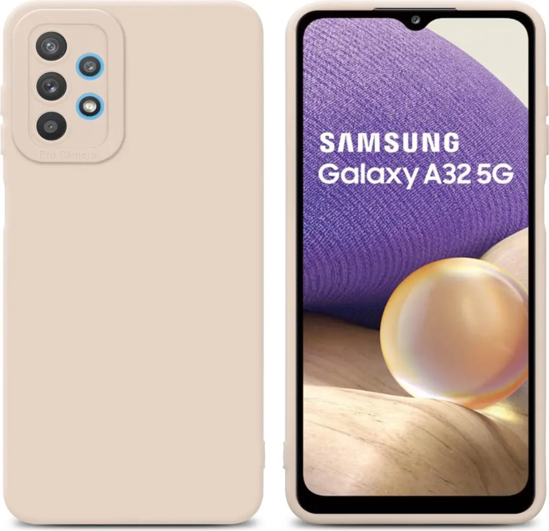 Cadorabo Hoesje geschikt voor Samsung Galaxy A32 5G in FLUID CREAM