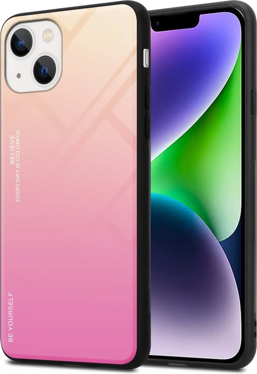 Cadorabo Hoesje geschikt voor Apple iPhone 14 PLUS in GEEL