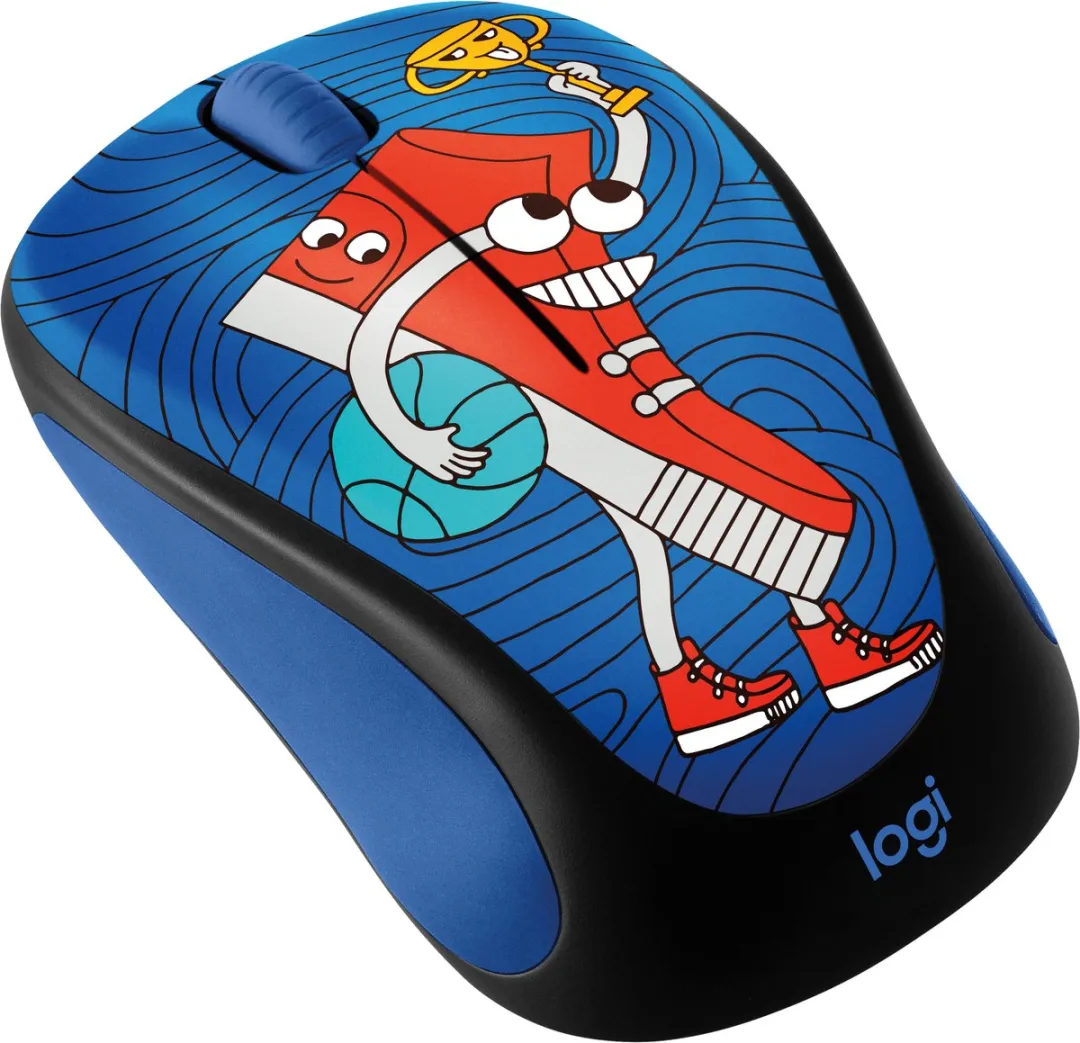 Logitech Sneakerhead Draadloze Muis 910-005050 - Blauw