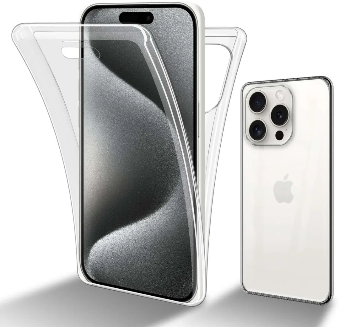 Cadorabo Hoesje geschikt voor Apple iPhone 15 PRO in TRANSPARANT