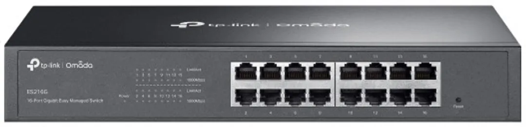 TP-Link Omada ES216G Managed Switch - 16x Gigabit - Zwart