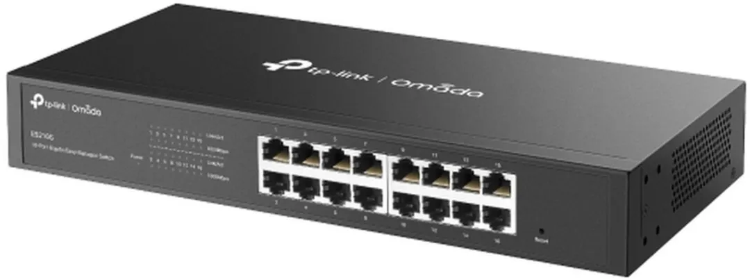 TP-Link Omada ES216G Managed Switch - 16x Gigabit - Zwart