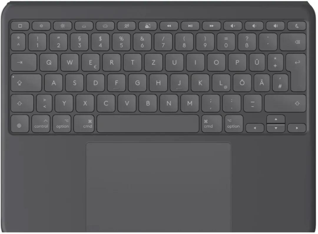 Logitech Combo Touch QWERTZ Grafiet - 920-012665 - afbeelding 6 van 6