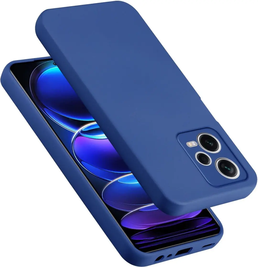 Cadorabo Hoesje geschikt voor Redmi Note 12 Pro Plus 5G in LIQUID BLAUW