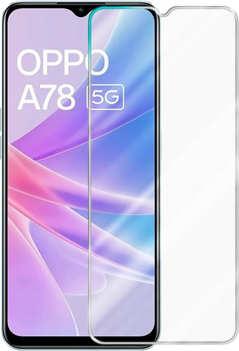 Cadorabo Screenprotector geschikt voor OPPO A78 5G